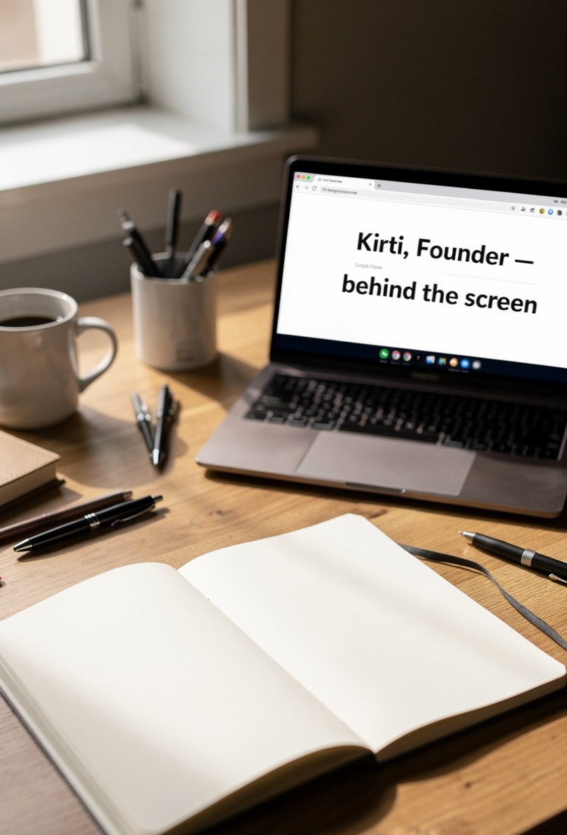 Kirti Founder of KG Digitals Digital Marketing Agency in Delhi